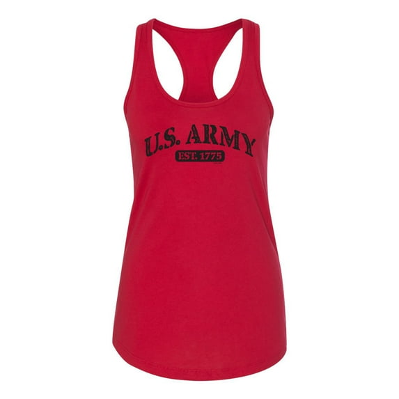 Wild Bobby U.S. Army Vintage 1775 Women Racerback Tank Top
