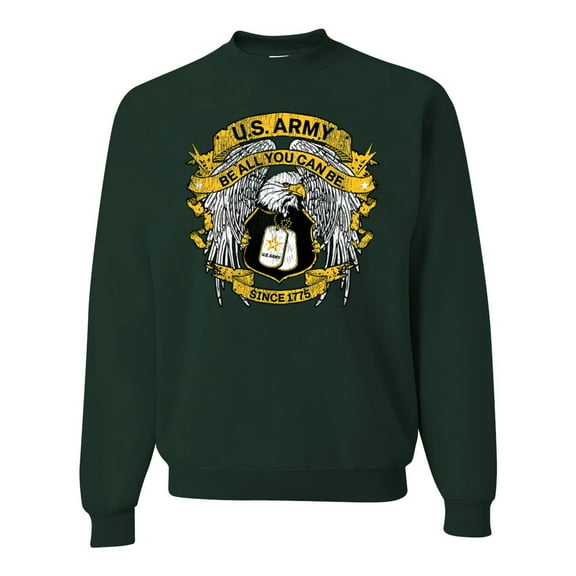 Wild Bobby US Army Be All You Can Be Since 1775 Unisex Crewneck Sweatshirt