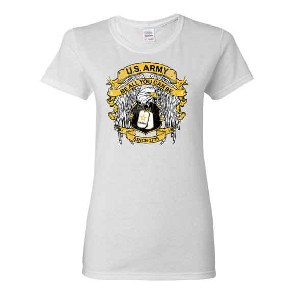 Wild Bobby US Army Be All You Can Be Since 1775 Women Graphic Tee