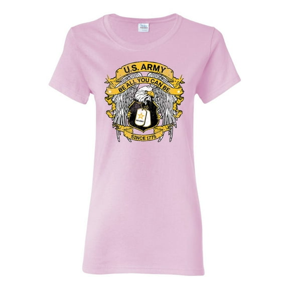 Wild Bobby US Army Be All You Can Be Since 1775 Women Graphic Tee
