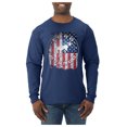 thumbnail image 1 of Wild Bobby US Flag Ford Bronco Men Long Sleeve Shirt, 1 of 6