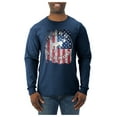 thumbnail image 1 of Wild Bobby US Flag Ford Bronco Men Long Sleeve Shirt, 1 of 6