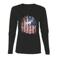 thumbnail image 1 of Wild Bobby US Flag Ford Bronco Women Graphic Long Sleeve Tee, 1 of 6