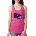 thumbnail image 1 of Wild Bobby, USA Freedom Eagle Portrait Fashion Ladies Racerback Tank Top, Raspberry, Medium, 1 of 1