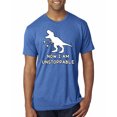 thumbnail image 1 of Wild Bobby, Unstoppable T Rex Funny, Pop Culture, Men Premium Tri Blend Tee, Vintage Royal, Small, 1 of 4