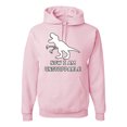 thumbnail image 1 of Wild Bobby, Unstoppable T Rex Funny, Pop Culture, Unisex Graphic Hoodie Sweatshirt, Light Pink, Large, 1 of 4
