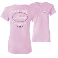 thumbnail image 1 of Wild Bobby,Vintage Distressed Genuine Ford Parts Cars and Trucks Front and Back Womens Graphic T-Shirt, Light Pink, Medium, 1 of 2