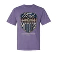 thumbnail image 1 of Wild Bobby, Vintage Ford Motors Legendary Power 1983, Cars and Trucks, Garment-Dyed Washed Look Short Sleeve Tees, Purple, 2XL, 1 of 3