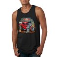 thumbnail image 1 of Wild Bobby, Vintage Hot Rod Old Garage Cars and Trucks Mens Graphic Tank Top, Black, Small, 1 of 3