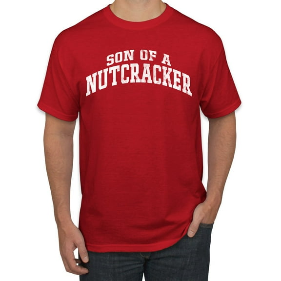 Wild Bobby Vintage Movie Quote Son Of A Nutcracker Men T-Shirt, Red, X-Large