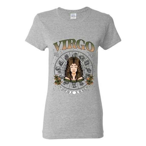 Wild Bobby Virgo the Virgin, Maiden Earth Sign, August 22 September 22, Constellations Horoscope Zodiac Birthday Birth Month Stone Gift for Men Women Graphic Tee