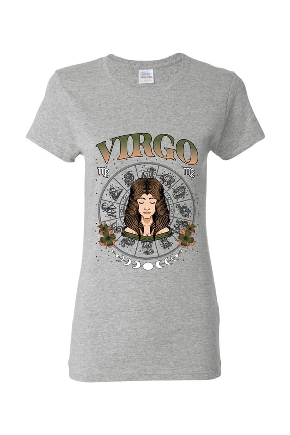 Virgo the Virgin, Maiden Earth Sign, August 22 September 22, Constellations Horoscope Zodiac Birthday Birth Month Stone Gift for Men Women Graphic Tee