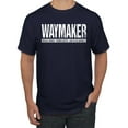 thumbnail image 1 of Wild Bobby Waymaker Inspirational/Christian Men Graphic Tee, Navy, Medium, 1 of 5