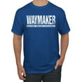 thumbnail image 1 of Wild Bobby Waymaker Inspirational/Christian Men Graphic Tee, Royal, 5X-Large, 1 of 5