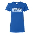thumbnail image 1 of Wild Bobby Waymaker Inspirational/Christian Women Graphic Tee, Royal, 3X-Large, 1 of 5