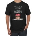thumbnail image 1 of Wild Bobby, We Couldn't Have Picked a Better Teacher Apple Basket Pop Culture Men's Graphic T-Shirt, Black, Small, 1 of 3