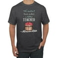 thumbnail image 1 of Wild Bobby, We Couldn't Have Picked a Better Teacher Apple Basket Pop Culture Men's Graphic T-Shirt, Heather Black, X-Large, 1 of 3