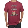 thumbnail image 1 of Wild Bobby, We CouldnÃ¢â‚¬â„¢t Have Picked a Better Teacher Apple Basket Pop Culture Men's Graphic T-Shirt, Vintage Heather Red, Small, 1 of 3