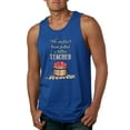 thumbnail image 1 of Wild Bobby, We Couldn't Have Picked a Better Teacher Apple Basket Pop Culture Mens Graphic Tank Top, Royal, X-Large, 1 of 3