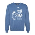 thumbnail image 1 of Wild Bobby We Don't Believe Either Bigfoot Unicorns Unisex Crewneck Sweatshirt, 1 of 6