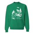thumbnail image 1 of Wild Bobby We Don't Believe Either Bigfoot Unicorns Unisex Crewneck Sweatshirt, 1 of 6