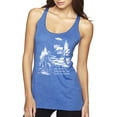 thumbnail image 1 of Wild Bobby We Don't Believe Either Bigfoot Unicorns Women Tri-Blend Racerback Tank Top, 1 of 6