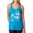 thumbnail image 1 of Wild Bobby We Don't Believe Either Bigfoot Unicorns Women Tri-Blend Racerback Tank Top, 1 of 6