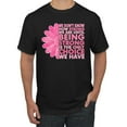 thumbnail image 1 of Wild Bobby, We Don't Know How Strong We are Until Strong is the Only Choice, Breast Cancer Awareness, Men Graphic Tee, Black, Small, 1 of 4