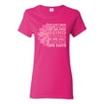 thumbnail image 1 of Wild Bobby, We Don't Know How Strong We are Until Strong is the Only Choice, Breast Cancer Awareness, Women Graphic Tee, Fuschia, Medium, 1 of 4