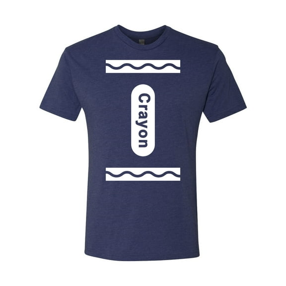 Wild Bobby White Crayon Costume Men Premium Tri Blend Tee