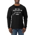 thumbnail image 1 of Wild Bobby Why Y'all Tryin' to Test the Jesus in Me? Inspirational/Christian Men Long Sleeve Shirt, Black, XX-Large, 1 of 5