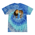 thumbnail image 1 of Wild Bobby, Wild African Lion and Cheetah Animal Lover Tie-Dye T-Shirt, 1 of 1