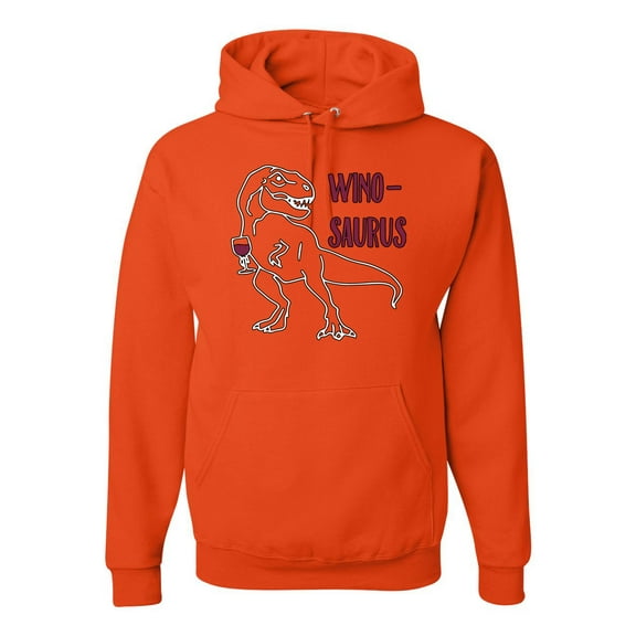 Wild Bobby Winosaurus Dino Unisex Hoodie Sweatshirt