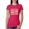 thumbnail image 1 of Wild Bobby, World's Best Bonus Mom Mother's Day Womens Slim Fit Junior Tee, Raspberry, Medium, 1 of 6