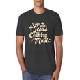 thumbnail image 1 of Wild Bobby, Y'all Need Jesus & Country Music, Pop Culture, Men Premium Tri Blend Tee, Vintage Black, Medium, 1 of 4