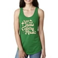 thumbnail image 1 of Wild Bobby, Y'all Need Jesus & Country Music, Pop Culture, Women Racerback Tank Top, Kelly, X-Large, 1 of 4