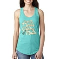 thumbnail image 1 of Wild Bobby, Y'all Need Jesus & Country Music, Pop Culture, Women Racerback Tank Top, Tahiti Blue, Large, 1 of 4