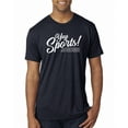 thumbnail image 1 of Wild Bobby, Yay Sports Do the Things Get the Points Father's Day Mens Premium Tri Blend Tee, Vintage Navy, Small, 1 of 6