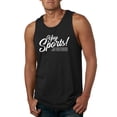 thumbnail image 1 of Wild Bobby, Yay Sports Do the Things Get the Points Father's Day Mens Tank Top, Black, 3X-Large, 1 of 6