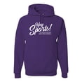 thumbnail image 1 of Wild Bobby, Yay Sports Do the Things Get the Points Father's Day Unisex Hoodie Sweatshirt, Purple, Medium, 1 of 6