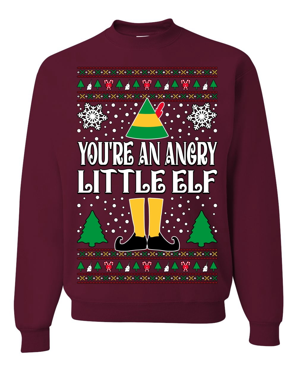 Elf movie sweatshirts hotsell