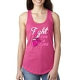 thumbnail image 1 of Wild Bobby, for a Support Awareness Ladies Racerback Tank Top, Raspberry, Small, 1 of 3