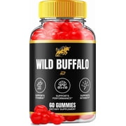 Wild Buffalo Gummies for Men   WildBuffalo Male Gummy Natural Blend Reviews, 1 Pack, 60 Gummies