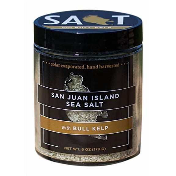 Wild Bull Kelp San Juan Island Sea Salt (5.25 oz Jar)