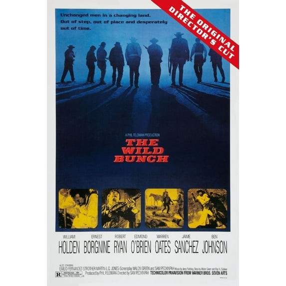 Wild Bunch The Movie Poster 11inx17in Mini Poster 11x17 poster