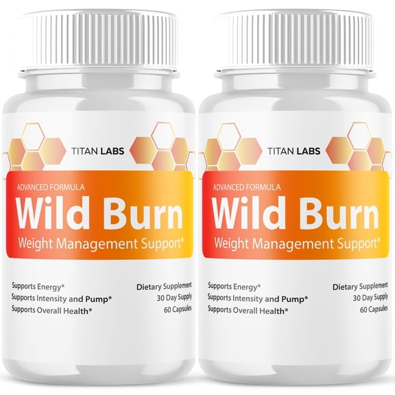Wild Burn Advanced Formula Pills Supporting Your Active Lifesyle Naturally WildBurn 120 Capsules