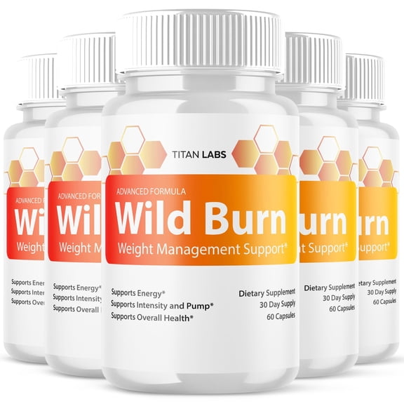 Wild Burn Advanced Formula Pills Supporting Your Active Lifesyle Naturally WildBurn 300 Capsules