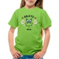 thumbnail image 1 of Wild Butterflies And Daisies T-Shirt Juniors -Image by Shutterstock,  x-Small, 1 of 4