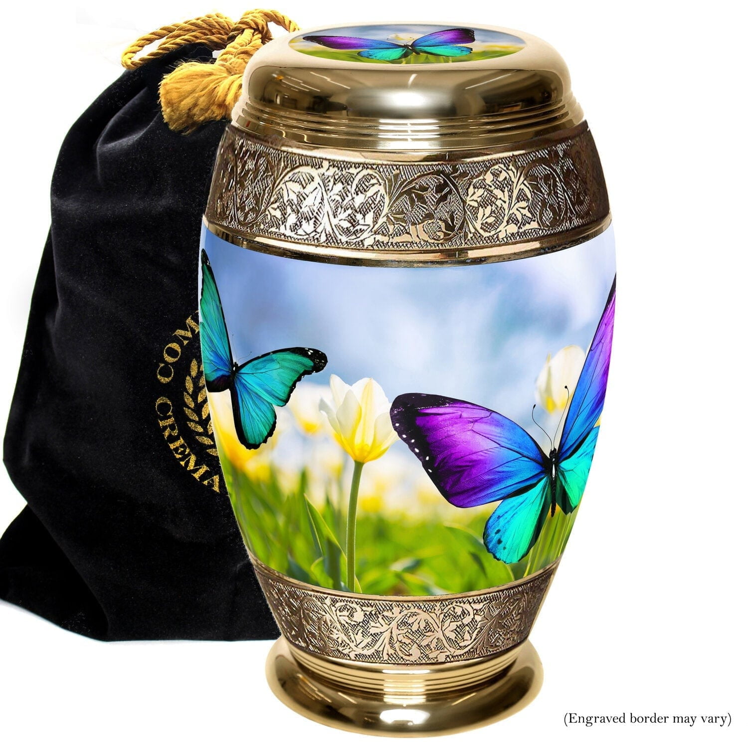 Wild Butterflies Urns for Cremation Ashes Large Urn XL or Small