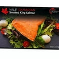 Wild Caught Canadian Pacific Smoked King Salmon Filet Shelf Stable 8 oz